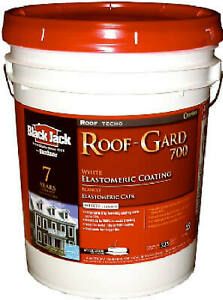 Gardner-Gibson 5527-1-30 4.75 Gallon White Elastomeric - Roof Coating