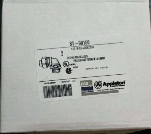 ST90150 1 1/2&#034; 90 degree liquid tight fitting Appleton electric