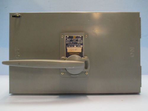 Square d qmb-3640 400 amp 600 vac qmb saflex unit fusible branch switch 4 series for sale