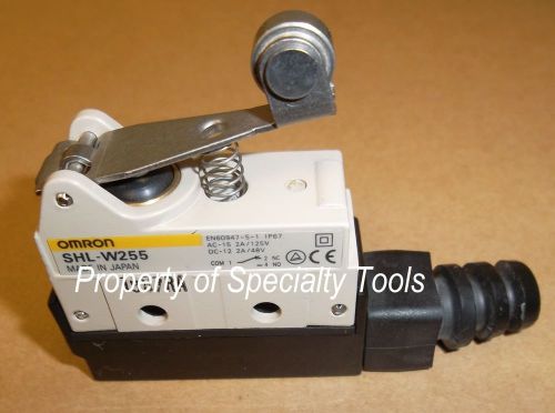 Omron SHL-W255 Industrial limit switch SPST roller actuator automation robotics