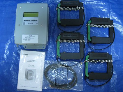 E-mon d-mon (480800cet kit) class 3000 load profiling kwh/kw meter w/ network for sale