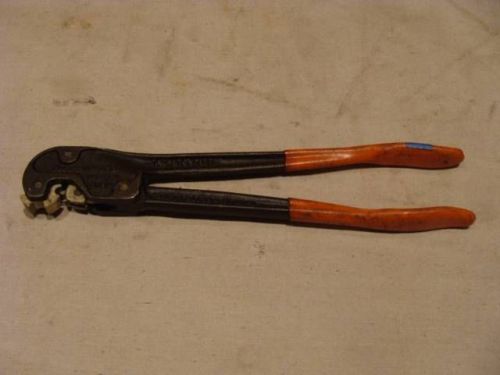 Thomas &amp; Betts WT115 Manual Crimp Tool For Stakon Terminals Used