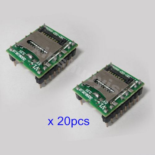 [20x] WTV020-SD-16P MP3 Voice module U-disk audio player SD card voice module