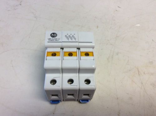 Allen Bradley 1492-FB3C30-L Ser A Fuse Holder 600 V 30 Amp 1492FB3C30L