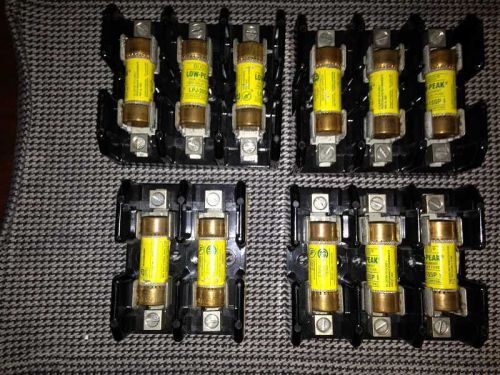 LOT of 4 BUSSMANN J60030-3S  &amp; J60030-2S FUSE HOLDER BLOCK 600V 30A AMP