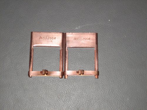 Lot of 2 buss 2664 bussmann fuses reducer littelfuse lru2664 fuse reducers for sale