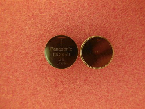 405 pcs panasonic cr-2450/be lithium battery 3volt for sale