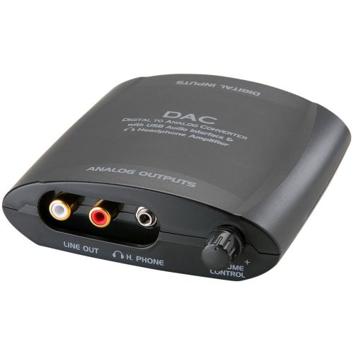 Digital to Analog Audio Converter Optical / Coaxial / USB 180-998