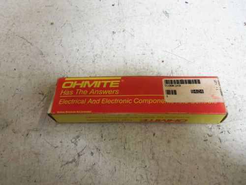 OHMITE D100K1K0 RESISTOR *NEW IN A BOX*