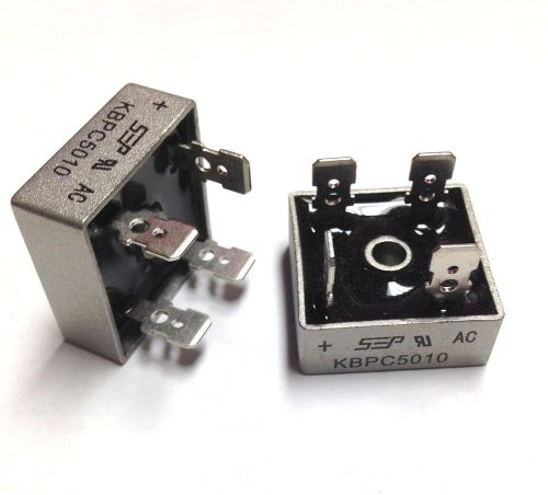 Bridge Rectifier 1ph 50A 1000V 50 Amp Metal Case 1000 volt 50A Diode 1pc FL usa