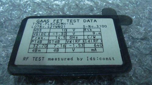 RF Power Amplifier FET GaAs 14 GHz  32 dBm Transistor