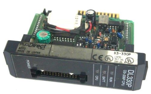 PLC DIRECT D3-330P CPU MODULE D3330P