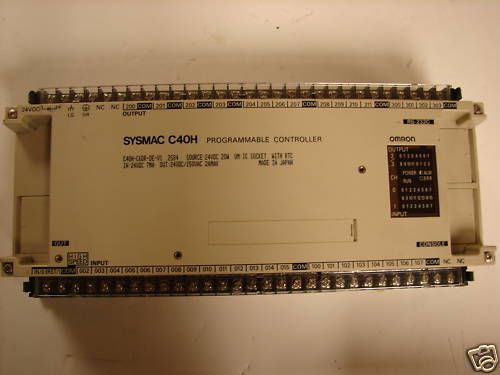 OMRON C40H-C6DR-DE-V1 SYSMAC PROGRAMMABLE CONTROL