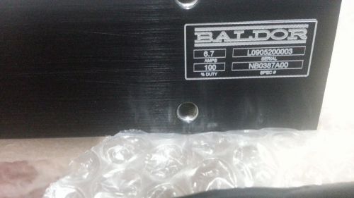 BALDOR MOTOR LINEAR MOTOR NB0387A00