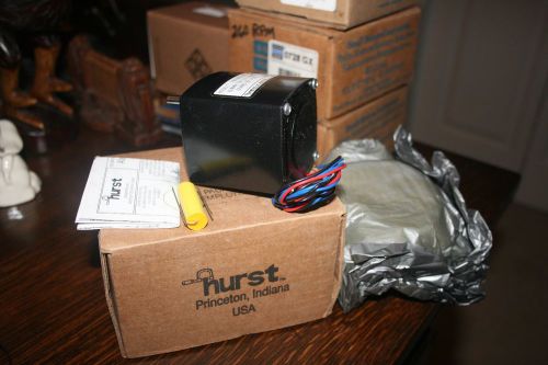 Hurst Model T 2602-009 60 RPM 115V 60 Hz Synchronous Motor 6Z135 Capacitor NEW