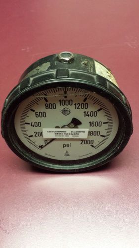 McDaniel Pressure Gage Gauge 3000 PSI