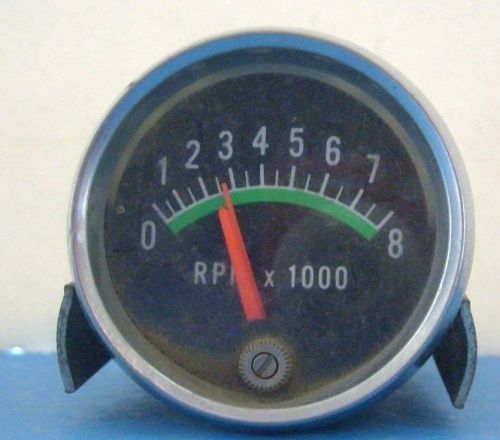 VINTAGE RPM TACHOMETER UNTESTED STEAMPUNK 3-1/2&#034; L X2&#034; R NR