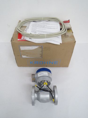 NEW KROHNE OPTIFLUX 4000F ELECTROMAGNETIC SENSOR 1 IN CERAMIC FLOW METER B435402