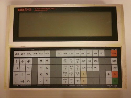 Mitsubishi Melsec GP-80 Graphical Programming  Panel