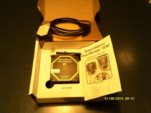 SHOCKWATCH RF1302-T IMPACTMANAGER SHOCK SENSOR FOR FORKLIFTS ORIGINAL BOX