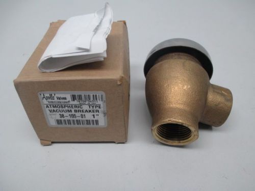 NEW APOLLO 38-105-01 VACUUM BREAKER BRONZE THREADED 1 IN NPT CHECK VALVE D245652