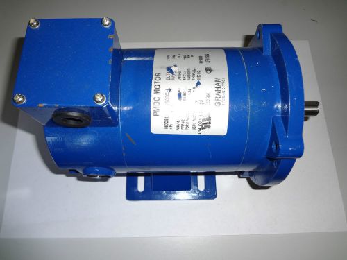 DC MOTOR, 1/4HP, 90V/1760RPM, TENV, PERMANENT MAGNET