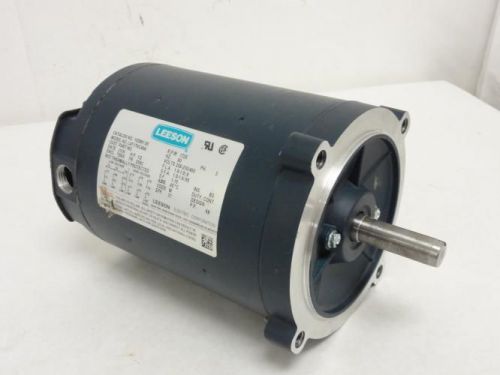 141410 New-No Box, Leeson C4T17NC46A AC Motor 1/2HP 230/460V 1725RPM 60Hz 3PH