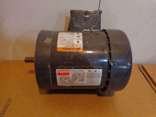 Dayton Industrial Pump Motor 3N471N 1/2HP Nema Frame 56C 3450RPM