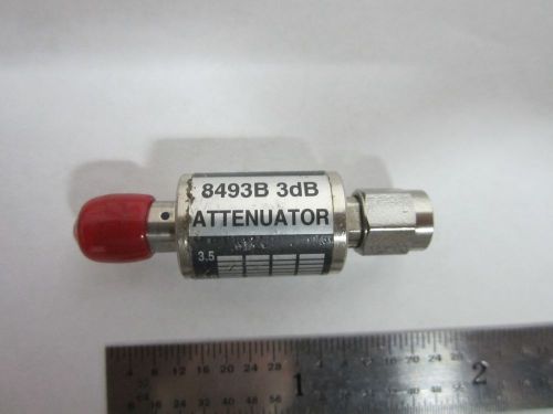 HP ATTENUATOR 8493B 3 dB 18 GHz FREQUENCY RF MICROWAVE BIN#F1-V-50