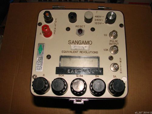 SANGAMP  A7 PORTABLE WATTHOUR STANDARD  Calibrator