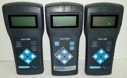 3 CoLT-250 TEST SET CONSULTRONICS EXFO CoLT-250+