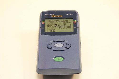 FLUKE NETWORKS NEtTOOL HANDHELD INLINE NETWORK TESTER