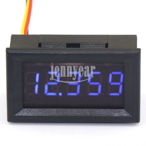 Mini 0.36&#034;Blue LED Tester Voltmeter Digital 5 Digit 0-33V DC 12 Volt Meter Panel