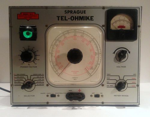 Spraque Tel Ohmike TO-3 Capacitor Resistor Analyzer Bridge