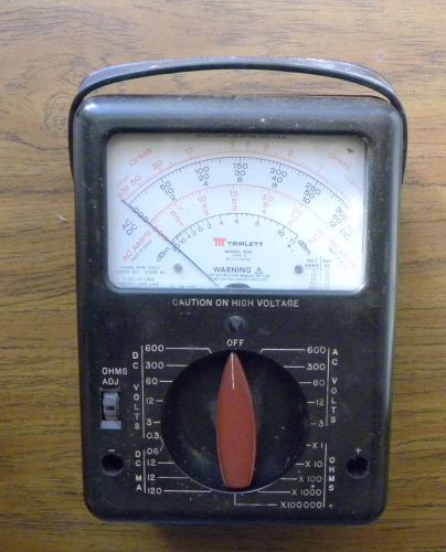 Triplett Model 630 Classic Multi Meter