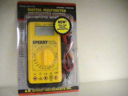 AW SPERRY DM370A DIGITAL MULTIMETER