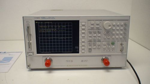 Agilent 8720ES   50 MHz to 20 GHz Vector Network Analyzer w/ option 89 + 400