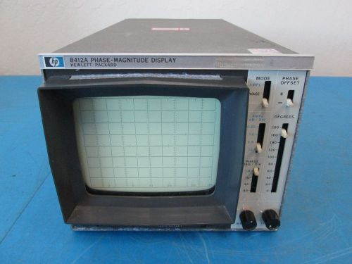 HP 8412A Phase-Magnitude Display