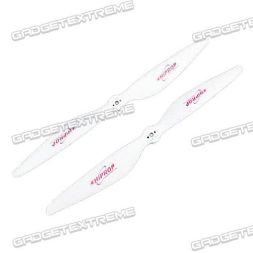 HiPROP 15*5 Beechwood Propeller CW/CCW White 1-Pair for RC Multicopters e