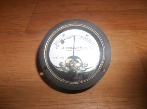 Panel Meter Microamperes Gauge - Model HS2Z