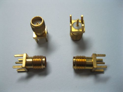 10 pcs SMA RF Female Board Mount Coaxial Connector SS