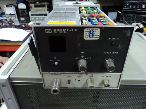 AGILENT / HP 86290B RF PLUG-IN 2-18 GHz tested &amp; working