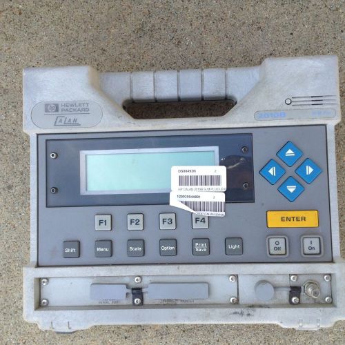 Hewlett packard hp calan  agilent/hp 85960b calan 2010b slm plus ds00493n&#039; for sale