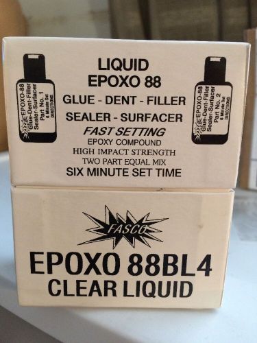 Fasco 88BL4 Clear Epoxy 6 Min Set Time 4 Oz