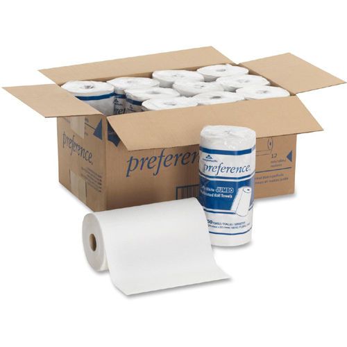 Georgia-Pacific Preference Jumbo Perforated Roll Towel -250 Per Rl-12 Rolls