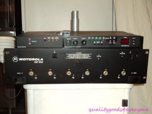 Motorola msf 5000 repeater station control + remote control for sale