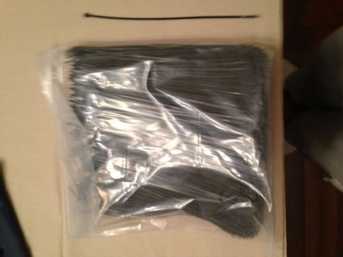 Zip Ties / Tie Wraps BLACK Nylon 1,000 pcs - BUY 5, get 1 FREE !!!!