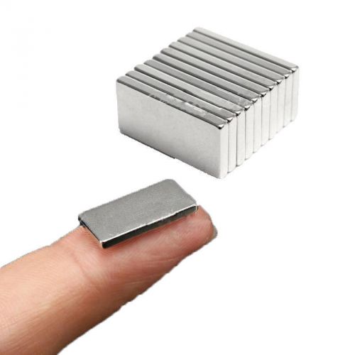 10x super strong block magnets 20mm x 10mm x 2mm rare earth neodymium n35 grade for sale