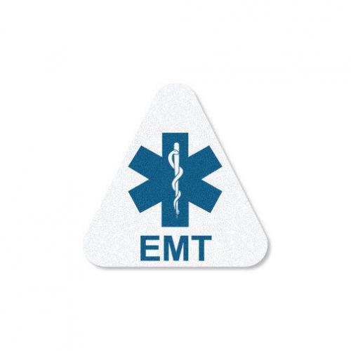 Firefighter helmet decals fire sticker- emt emergency medical tecnician triangle for sale