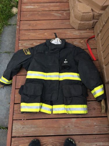 Chicago Fire Dept Janesville Lion Apparel CrossTech Aramid Turnout Coat